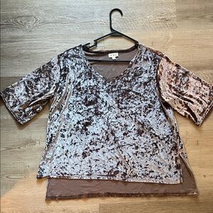 POL velvet top